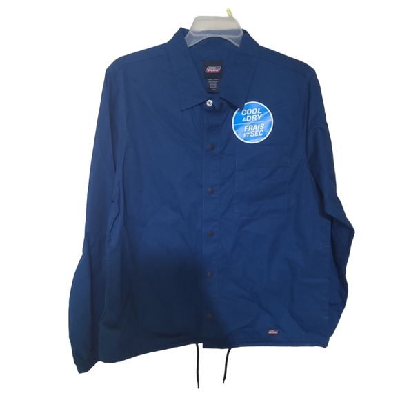 Dickies Mens Classic Long-Sleeve Solid Shirt - Picture 3 of 3